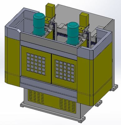 Máquina de perfuração de alta velocidade da flange do metal do CNC com sistema de Siemens de 2 eixos