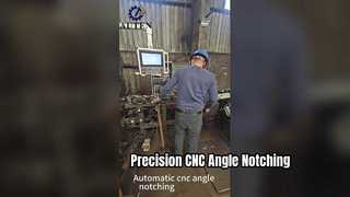Máquina automática de entalhar ângulo cnc