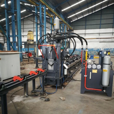 Máquina de perfurar ângulo CNC personalizável de 3 cabeças com força de corte de 1800 KN