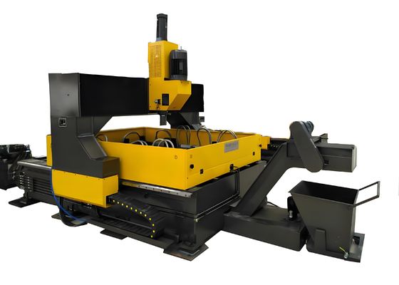 Máquina de Perfuração CNC com Alimentação por Servo Motor 1500x8000mm Tamanho Máximo da Peça para Diversos Tamanhos e Espessuras de Chapas