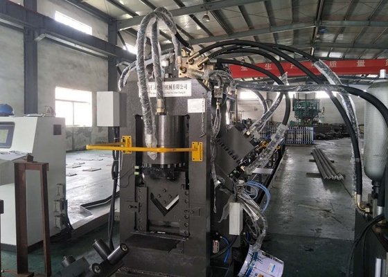 JNC1412 Modelo Punching Marking Cutting CNC Angular Line Machine 630/1000KN Força de punção