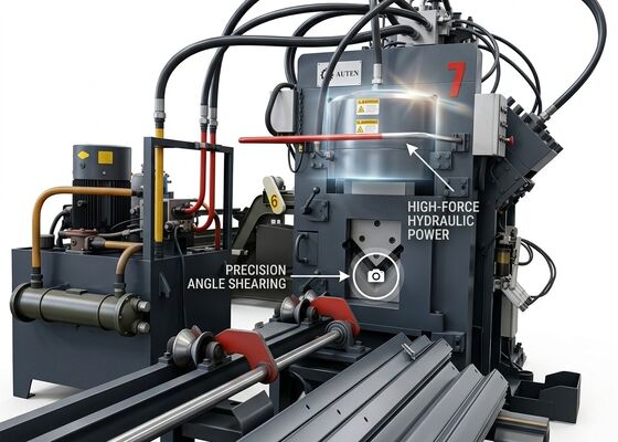 Método de refrigeração múltipla Linha de processamento de aço CNC de ângulo com funções de marcação de corte de punção