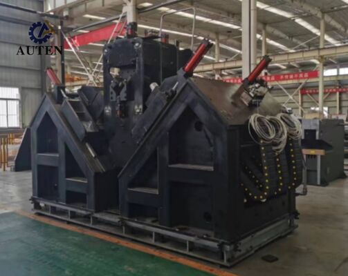 Máquina de Perfuração Angular CNC de 9 Eixos com Resfriamento Interno Seco por Atomização de Ar