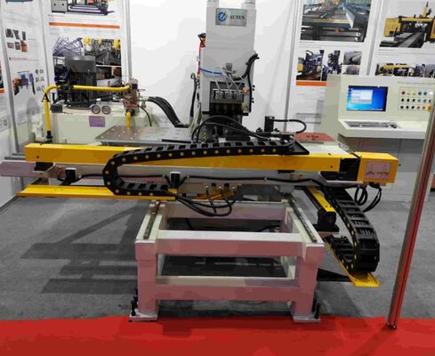 Máquina Eficiente de Furação, Marcação e Puncionamento de Chapas CNC com Integração CAD/CAM