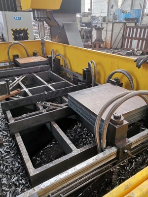 Máquina de perfuração da placa do CNC da espessura 100mm para a placa de peneira do metal