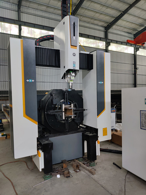 Modelo de aço Flc 5012 do ângulo de feixe da tubulação do tubo da máquina de corte do laser do Cnc de 5 linhas centrais
