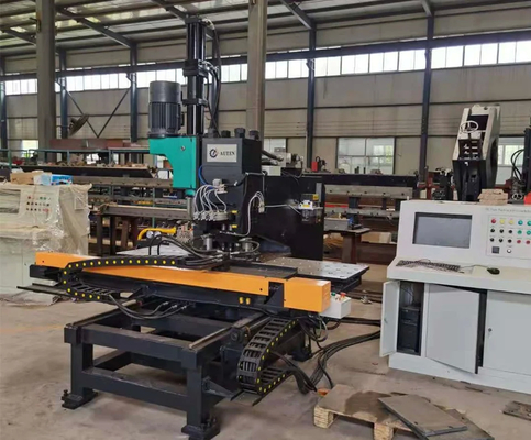 Máquina de perfuração de chapas CNC profissional para processamento em grande escala