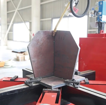 Robô de solda de alta precisão para estrutura de aço torre Soldadura de pés