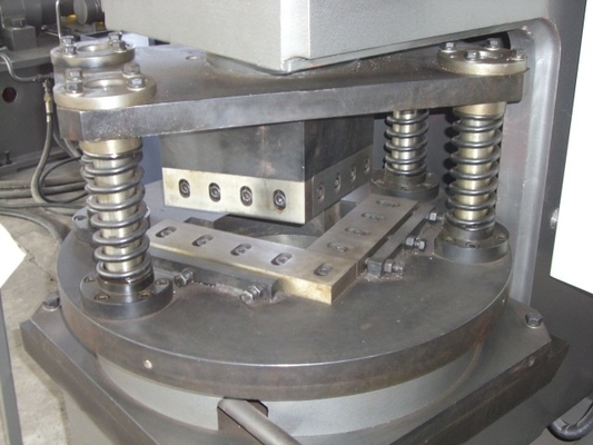 Máquina hidráulica de entalhe de ângulo modelo QJ160