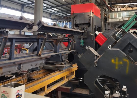 Linha de Ângulo CNC Contínua Movimento CNC Holístico e Perfuração Precisa de Furos na Indústria de Torres de Aço Angular