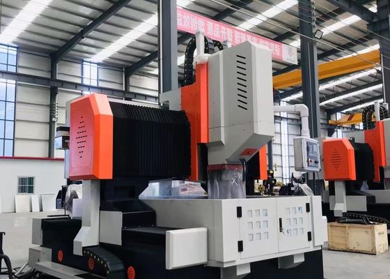 Máquina de Fresagem CNC com Saída Central de Broca e Junta Rotativa de Alta Velocidade com Motor de Eixo Servo Dedicado para Processamento de Precisão