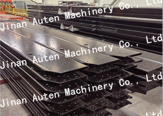 Máquina de Perfuração CNC para Chapa de Viga de Caminhão com Força Nominal de 1200KN, Material com Tração Máxima de 750MPa