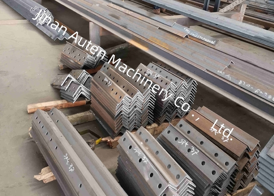 2 punções por lado CNC ângulo de punção marcação máquina de linha de corte de cabelo 630KN força de punção