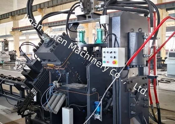 2 punções por lado CNC ângulo de punção marcação máquina de linha de corte de cabelo 630KN força de punção