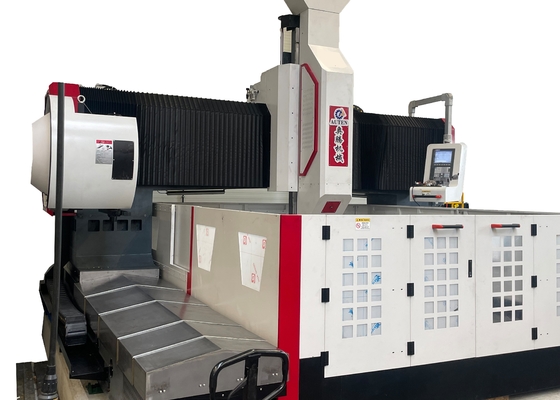 T Largura da ranhura 28 mm Flange Máquina de perfuração de chapas CNC 100 mm Diâmetro máximo