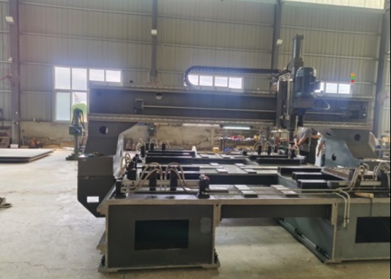 PZ4040/2 Tipo Pórtico Máquina CNC de Perfuração Móvel Espessura Máxima de Sobreposição de Material 100mm