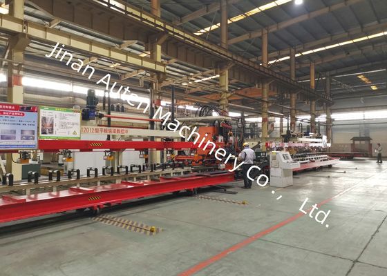 Usado para vigas de caminhões leves CNC Linha de processamento de chapa metálica para máquina de perfuração de feixe longitudinal