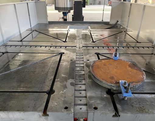 Máquina de moagem CNC de perfuração de chapas de alta rigidez e alta velocidade com servocontrole