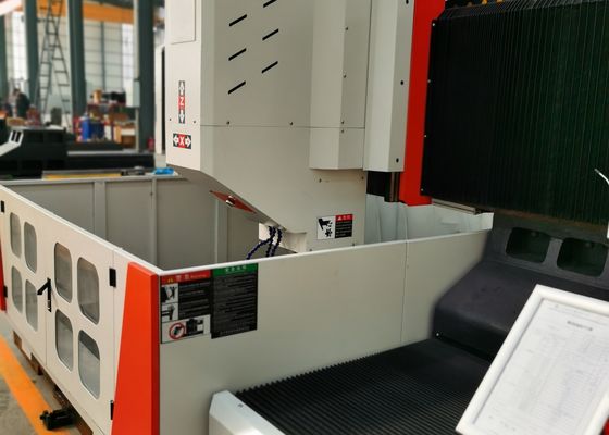 1200x1200 Mm Workpiece Size CNC Plate Drilling And Milling Machine 600 Mm Gantry Height