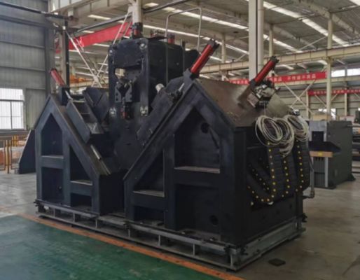 BT40 Máquina de perfuração e marcação de ângulo CNC de alta velocidade para torre