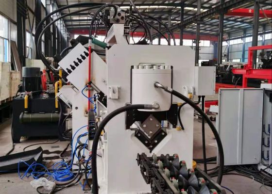1000KN Cutting Force CNC Punching And Shearing Equipment Line ∟40×40×3～∟100×100×10mm Angle Size