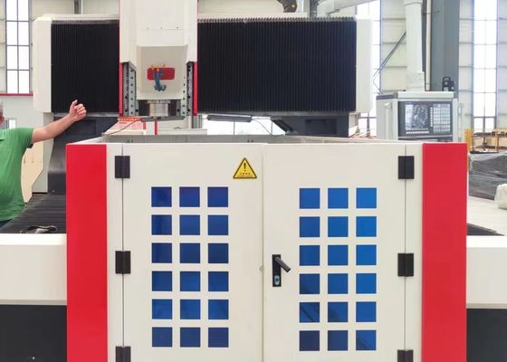 Máquina de Perfuração CNC Móvel com Mesa de Trabalho de Tamanho Total 4000x3800x2800mm, Diâmetro Máximo de Perfuração 60mm