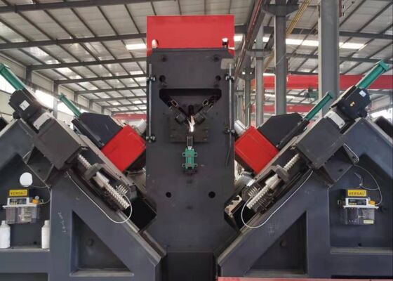 Máquina Industrial CNC de Furação e Marcação de Linha Angular com Eixo Cônico BT40, Refrigeração por Atomização de Ar