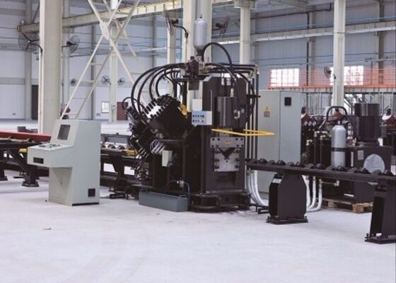 Máquina de corte de barras de ângulo de punção com lâmina única Método de refrigeração por água Hidráulica