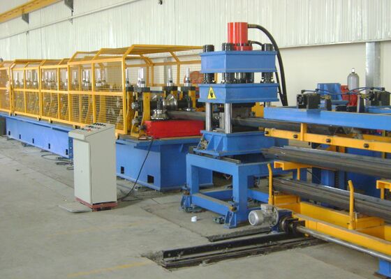 Used For Hot Rolled Steel Corrugated Roll Forming Machine With Decoiling Leveling Function