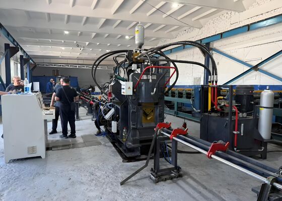 32x7x3m Tamanho Geral Ângulo Profil Processamento CNC Ângulo Ferro Aço Torre Máquina Linha 3 eixos CNC