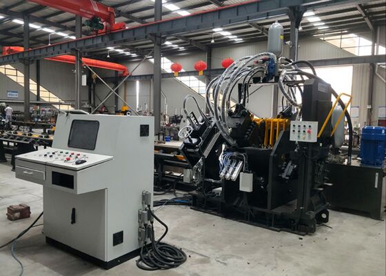 32x7x3m Tamanho Geral Ângulo Profil Processamento CNC Ângulo Ferro Aço Torre Máquina Linha 3 eixos CNC