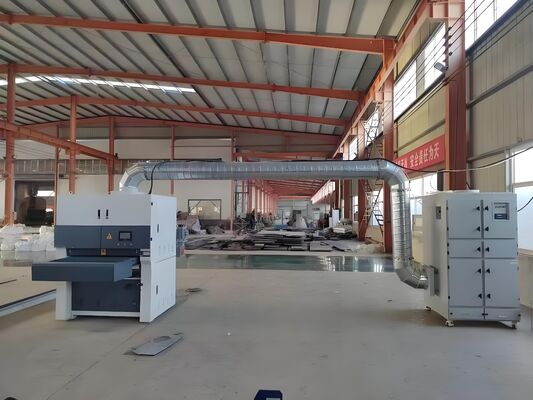 Máquina de polir placa de potência de 28KW, que remove a borbulha durante o processo de corte