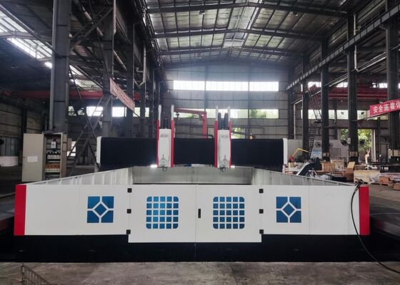 Fabricação de equipamentos petroquímicos Máquina de perfuração automática de troca de ferramentas CNC para a indústria naval