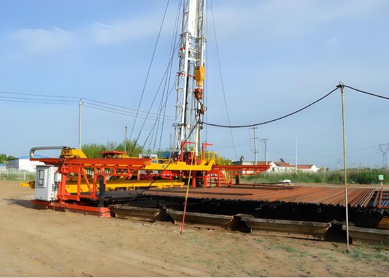 altura de levantamento menor da máquina 4000mm da operação do reparo do poço de petróleo do poder 9KW
