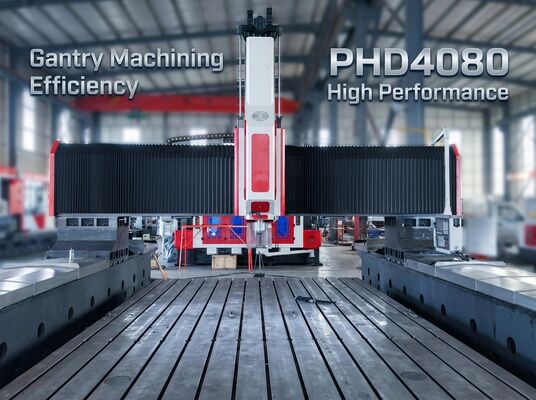 Aplicável à indústria de geração de energia eólica Máquina de perfuração por galpão CNC Modelo PHD4080