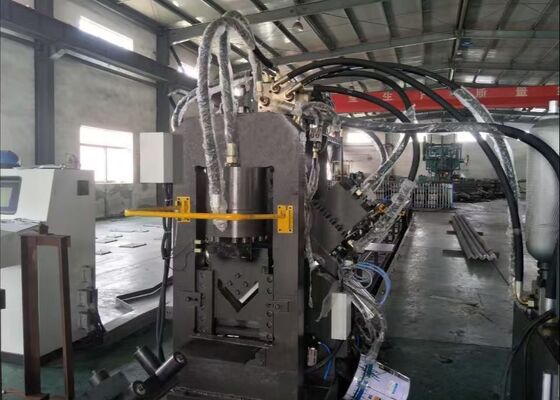 CNC Punching Marking Cutting Line For Flat Steel Angle Steel Channel Steel Model CJBNC14