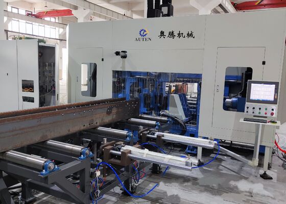 Modelo BHD700 Máquina de corte de perfuração de feixe I Cnc Linha de corte de feixe Φ5?? φ30mm Diâmetro do buraco do eixo principal