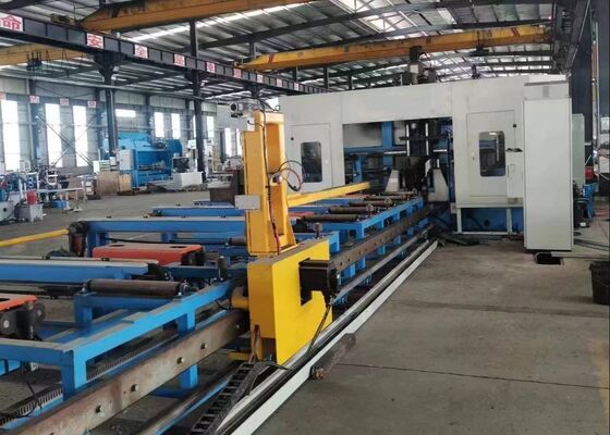 Modelo BHD700 Máquina de corte de perfuração de feixe I Cnc Linha de corte de feixe Φ5?? φ30mm Diâmetro do buraco do eixo principal