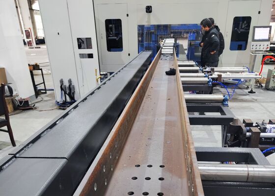 Projeto de ponte de engenharia de construção BT40 linha de máquina de perfuração de vigas de CNC
