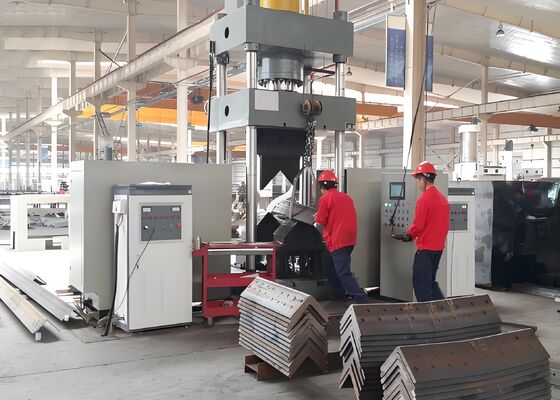 Indústria da torre usados Cnc ângulo de aço curvando e máquina de aquecimento para chapa de aço plana
