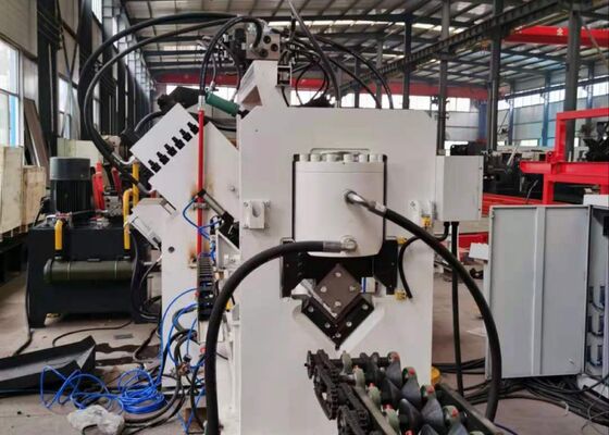 Com marcação da linha da máquina de perfuração do ângulo do Cnc da função do corte para a torre de comunicação do poder