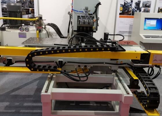 180mm Tração de perfuração fuso Cnc placa máquina de perfuração para torre de transmissão