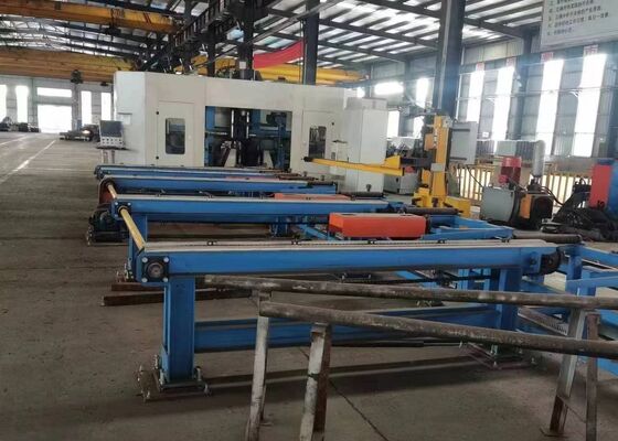 Máquina de perfuração de feixe H CNC multi-fuso para processamento de feixe de alta precisão
