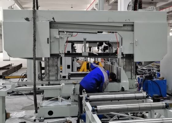 Máquina de perfuração de feixe CNC de elevada precisão para fabricação de aço estrutural