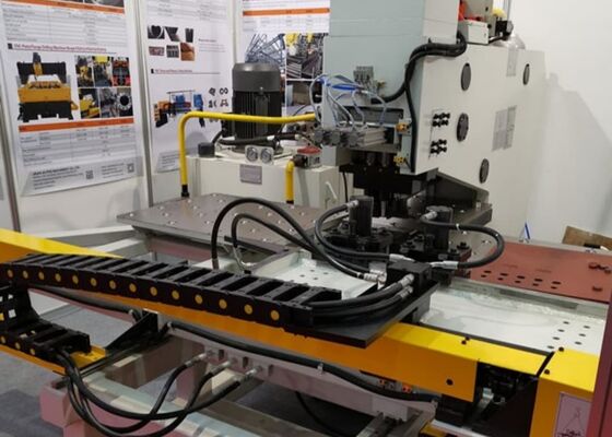 Marcação de perfuração da placa do CNC e máquina de perfuração com capacidade de perfuração de Φ50mm