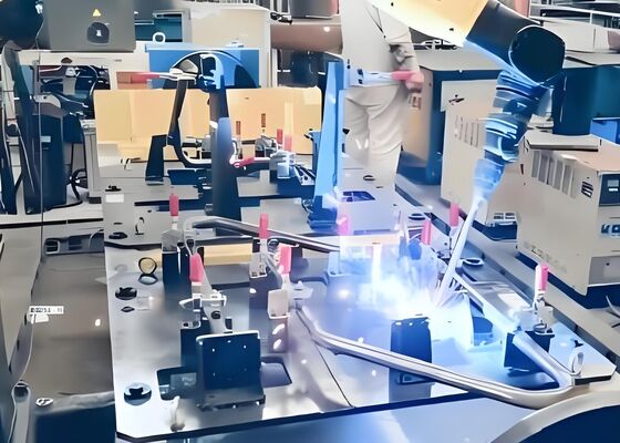 Estação de Soldagem Robótica com Envergadura de 1465mm 2010mm e Capacidade de Carga de 12KG