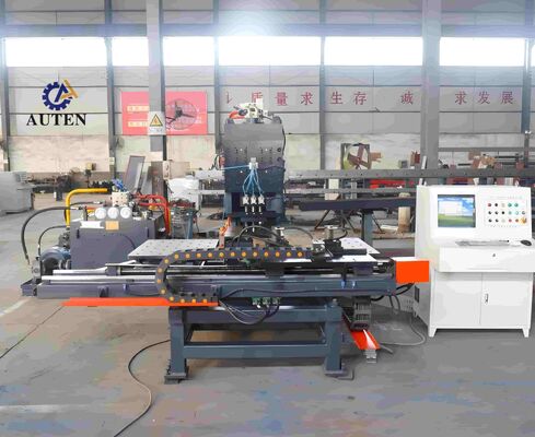 Máquina de Perfuração, Marcação e Furação de Chapas CNC de Alta Velocidade com Processamento Integrado