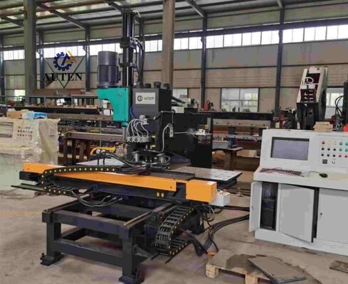 Máquina de Perfuração, Marcação e Furação de Chapas CNC de Alta Velocidade com Processamento Integrado