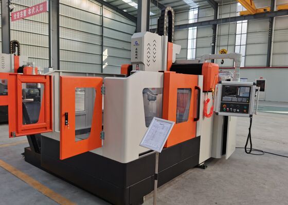 28 mm largura T-Slot CNC placa de perfuração e fresagem máquina 30 mm Max. Diâmetro de perfuração