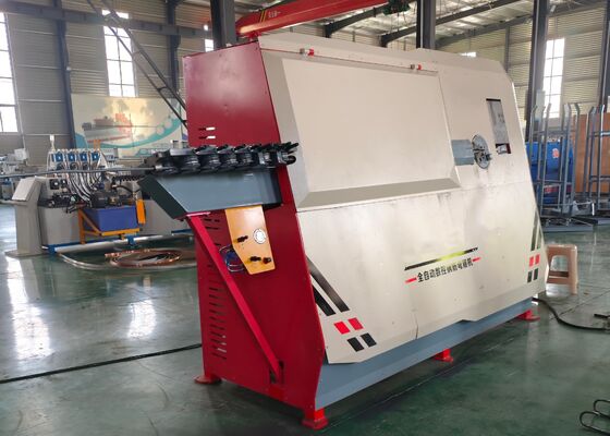 Máquina de Conformação de Aro de Ferro Plano CNC de Cilindro de Corte 150*50 Dimensão 2.2×1.6×1.8m
